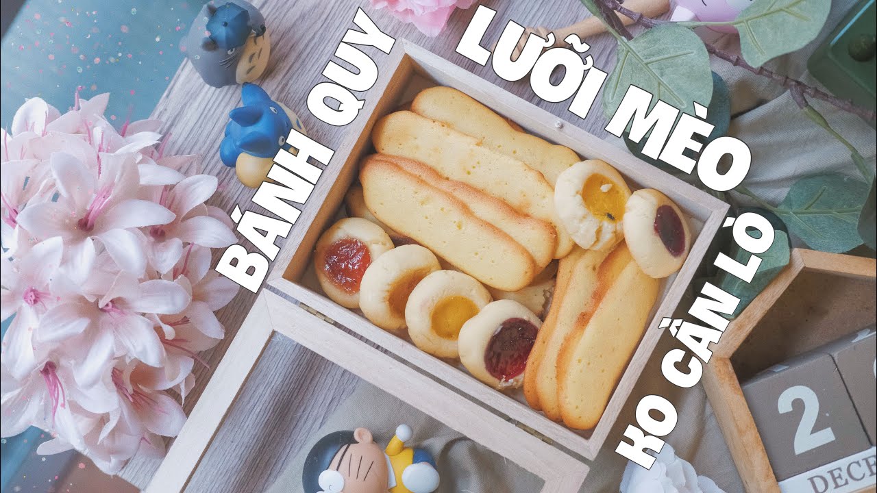 Bánh quy lưỡi mèo giòn tan